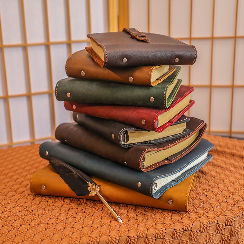 A5 / Personal / Genuine Leather Planner Refillable Leather Etsy