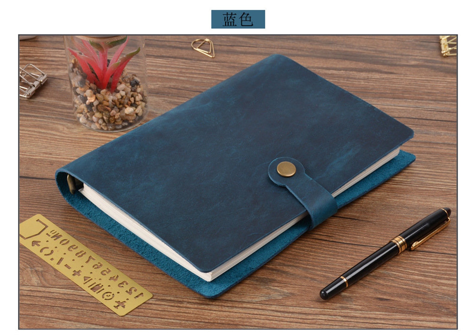 A5 Genuine Leather Planner Refillable Leather Planner 6 ring Etsy