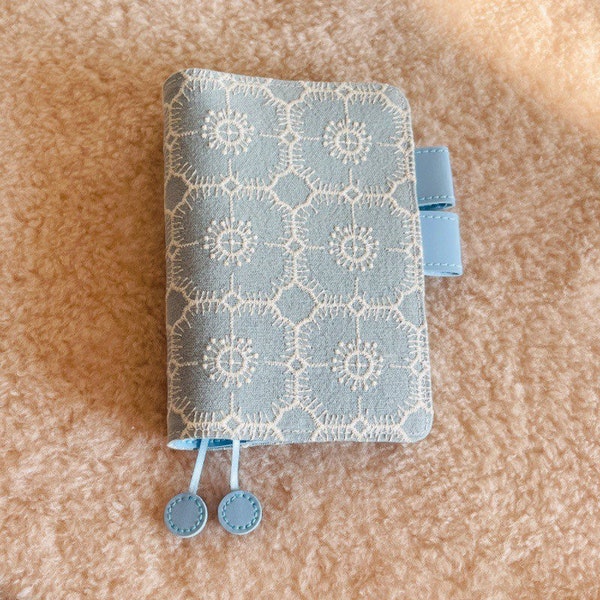 A6 B6 A5 Embroidery Hobonichi Hobo Planner Cover，5 Farben