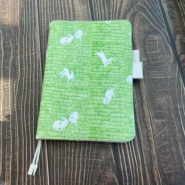 Rabbit Hobonichi Techo planner / Midori / Moleskine Cover | Birthday Gift / A5, A6, B6, Weeks