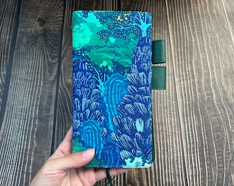 Weeks Green Forest Hobonichi | Custom planner | Stalogy planner Cover