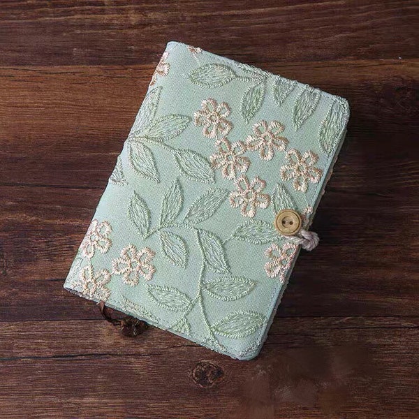 Personal | A5 Refilled Goodnotes Embroidery Planner | 6-Ring Binder | Wonderful Journals notebook | Worth Birthday Gift
