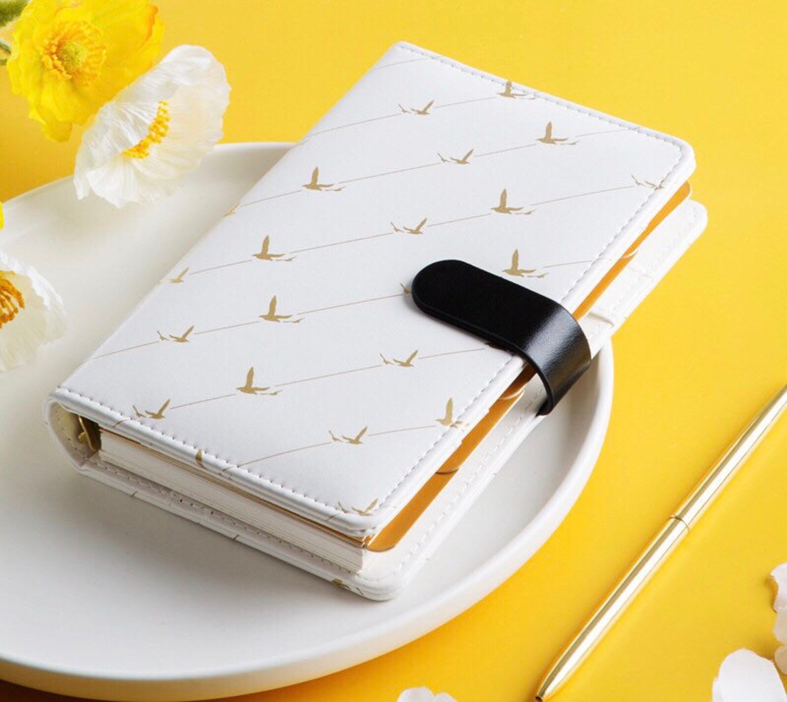 Personal PU Planner 6 ring binder refillable planner Etsy