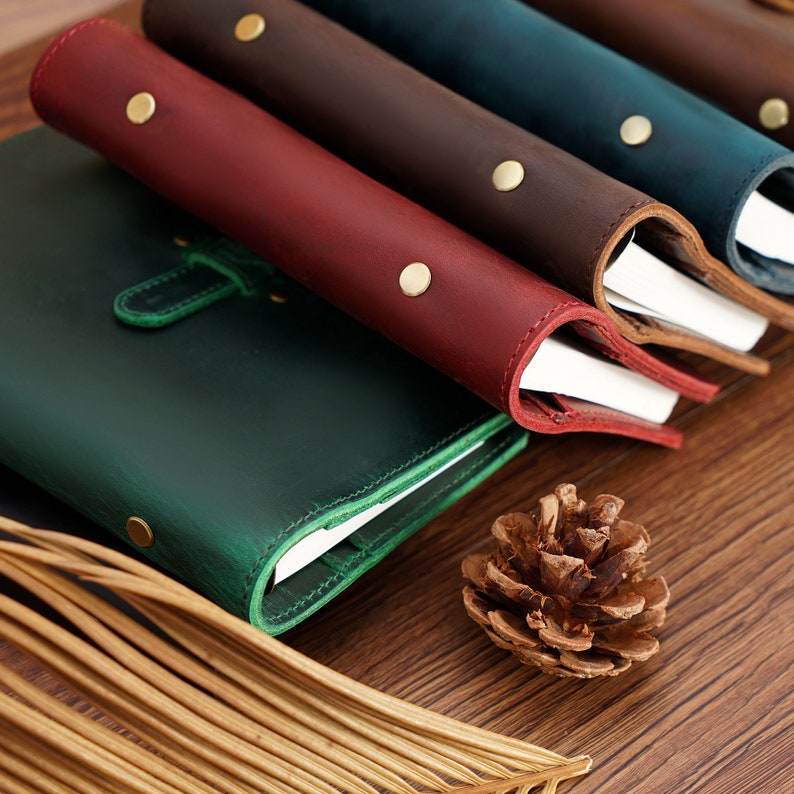 A5 / Personal Genuine Leather Planner Refillable Leather Etsy