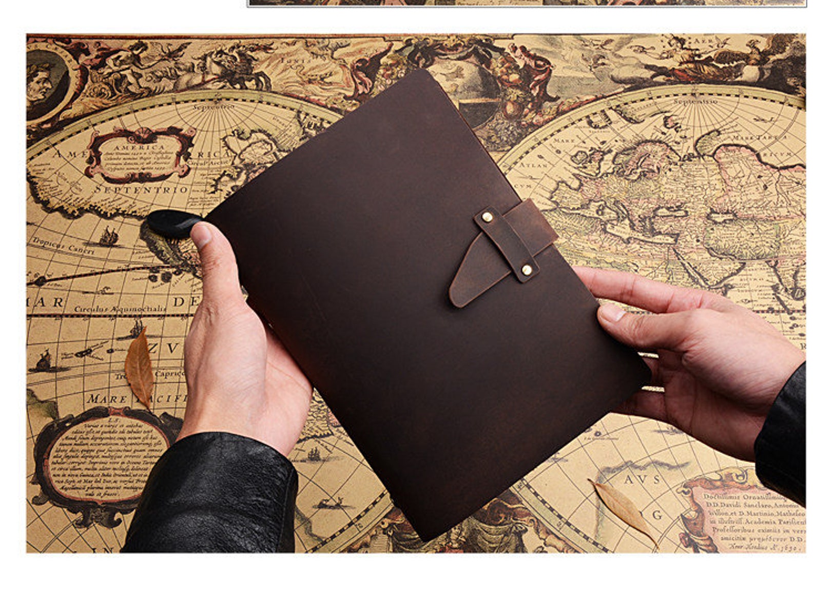 Personalized Genuine Leather Planner Refillable Leather Etsy