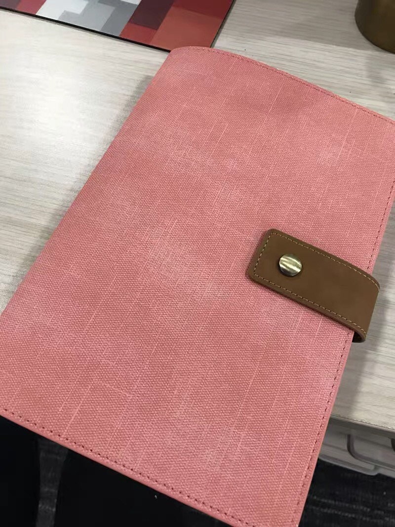 160 Pages A5 PU Binder Planner 6 Ring Binder Refilled Etsy Canada