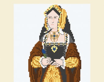 Kreuzstich Design 'Katharina von Aragon'
