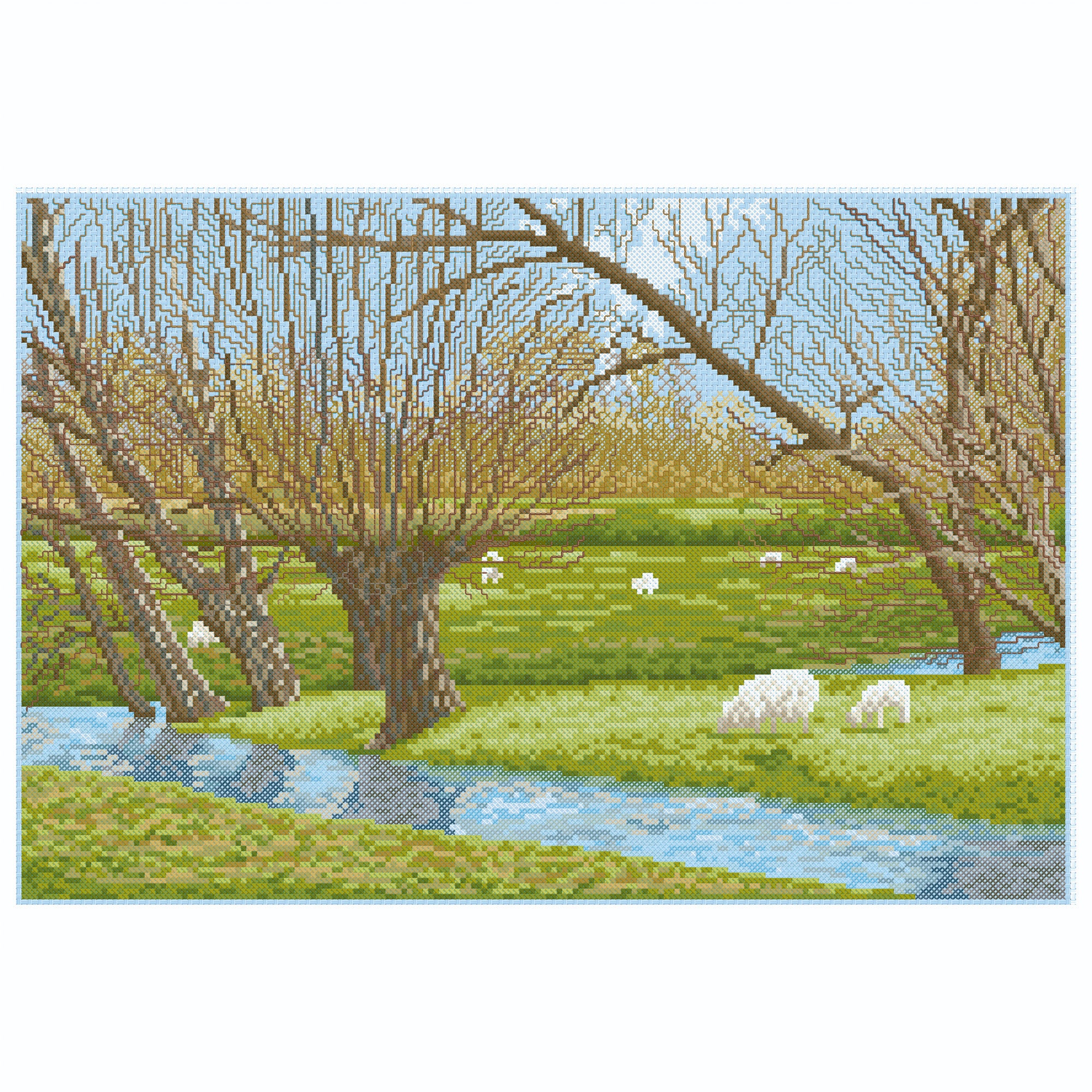 Romney Marsh in Cross Stitch -  Canada