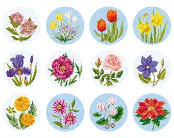 Calendrier Fleurs