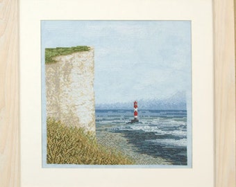 Beachy Head in Cross Stitch