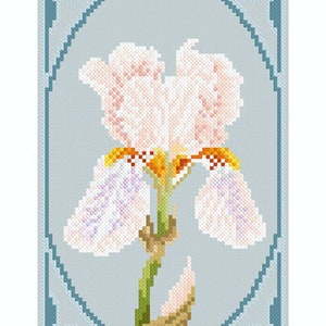 Cross stitch design 'Majestic Irises' image 5