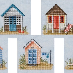 Capanne da spiaggia "Seaside Living" a punto croce