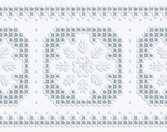 Hardanger Design 'Triple Motif Runner and trinket pot top'