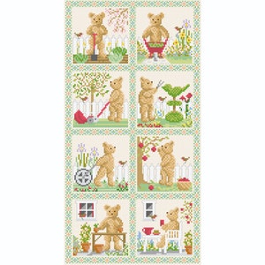 Teddy Gardening Sampler