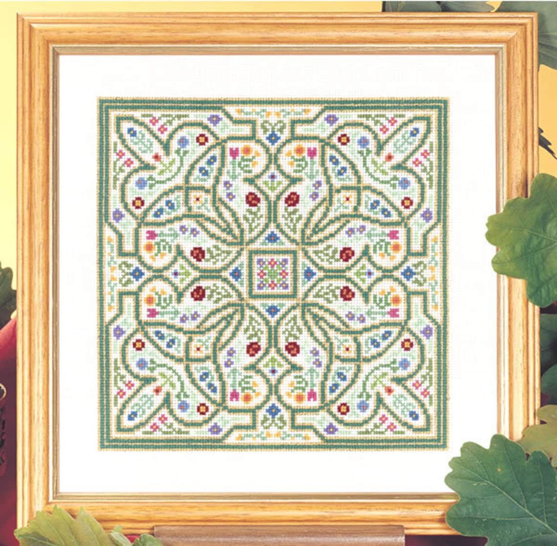 Cross Stitch Knot Garden Etsy UK