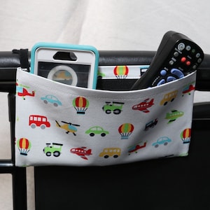 Transporation Single Pocket Armrest Bag for Wheelchair - 9 x 5
