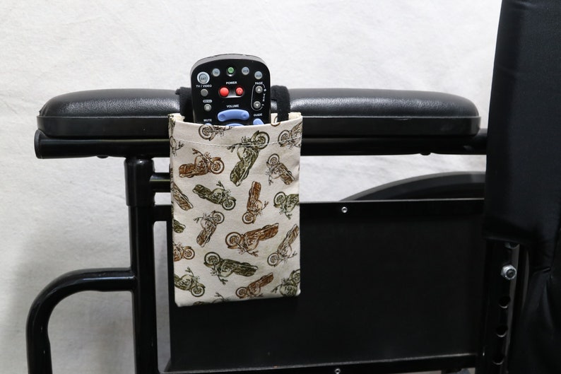Walker or other Mobility Aides Motorcycles Armrest Hanging Cell Phone Holder for a Wheelchair