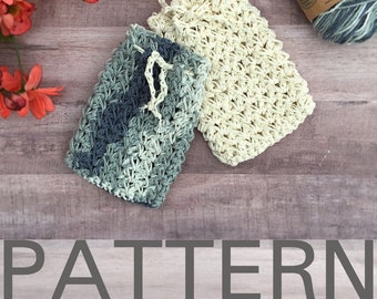 Crochet Soap Saver Pattern | Soap Sack | Soap Sock