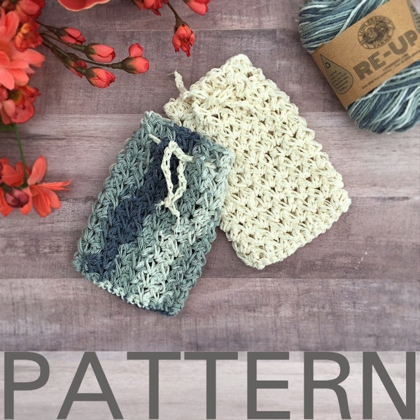 Crochet Soap Saver Pattern | Soap Sack | Soap Sock