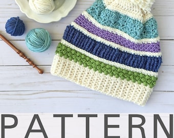 Scrap Buster Beanie Pattern | Stash Buster Pattern