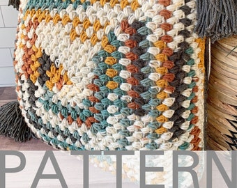 Easy Crochet Pillow Pattern | Spill the Beans Pillow Pattern