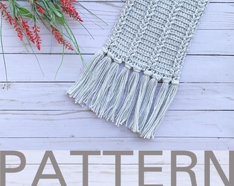 Braided Scarf Crochet Pattern