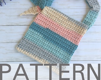 Cotton Cakes Knotted Strap Crochet Bag | Crochet Bag Pattern