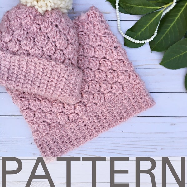 The Daphne Cowl Crochet Pattern | Infinity Scarf Pattern