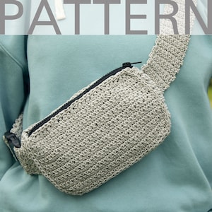 Sac à bandoulière MOTIF CROCHET | Sac banane | Sac banane | Pack hanche | Sac banane | Sac banane