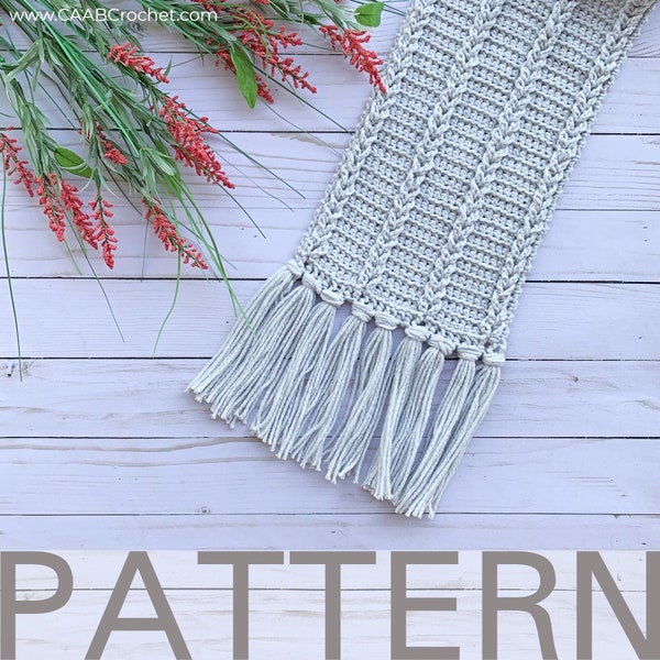 Braided Scarf Crochet Pattern