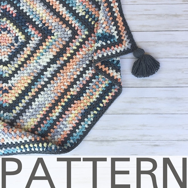 Spill The Beans Baby Blanket Crochet Pattern