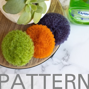Crochet Pot Scrubber Pattern | Dish Scrubby Pattern