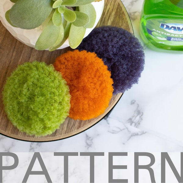 Crochet Pot Scrubber Pattern | Dish Scrubby Pattern