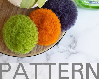 Crochet Pot Scrubber Pattern | Dish Scrubby Pattern