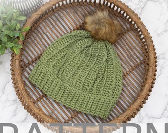 Bar Stitch Beanie | FREE CROCHET PATTERN