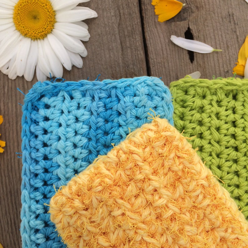 Crochet Kitchen Scrubby Pattern image 3