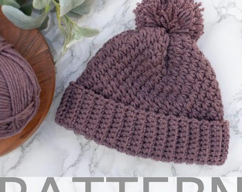 Star Stitch Beanie CROCHET PATTERN