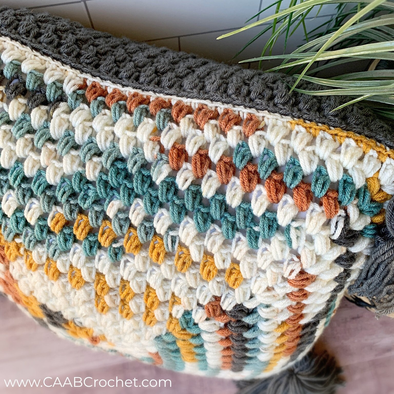 Easy Crochet Pillow Pattern Spill the Beans Pillow Pattern Etsy