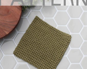 Crochet Thermal Stitch Hot Pad PATTERN | Potholder Pattern