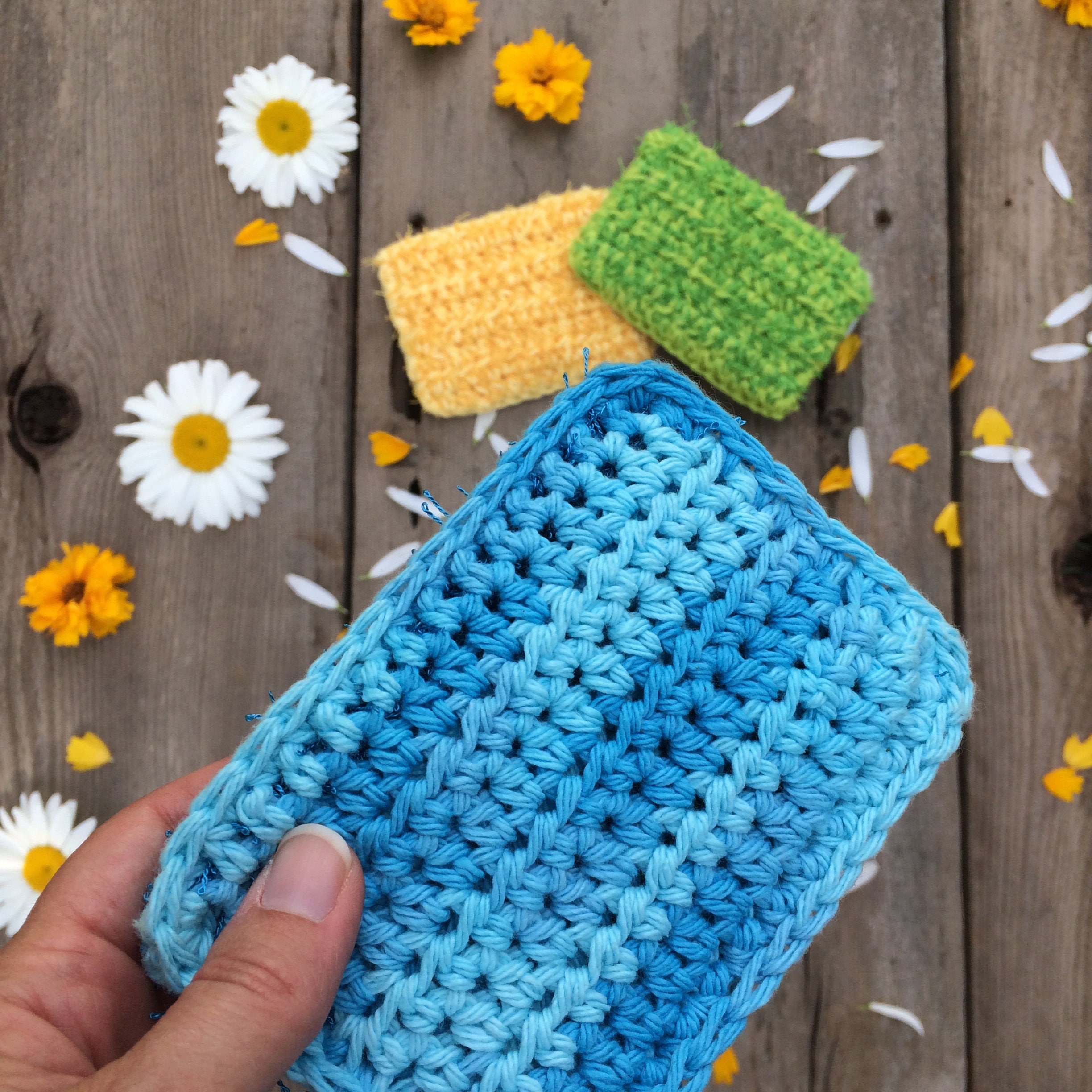 Crochet Kitchen Scrubby Pattern Etsy