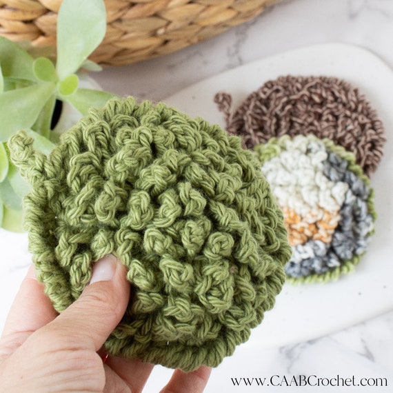Crochet Pot Scrubber Pattern - CAAB Crochet