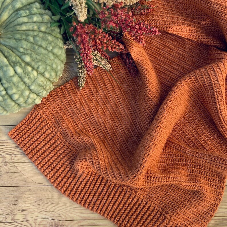 Crochet Blanket Wrap Pattern Super Scarf Chunky Scarf - Etsy