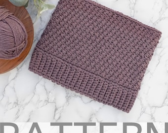 Crochet Star Stitch Cowl Pattern | Chunky Scarf (PDF Pattern)