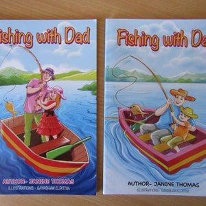 Fishing With Dad Personalised Kids Story Book