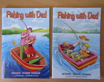 Fishing With Dad Personalised Kids Story Book