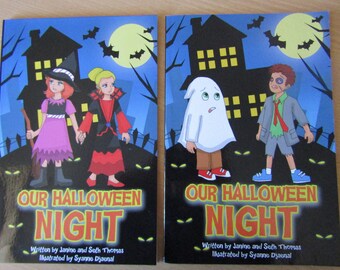 Personalised Halloween Kids Story Book