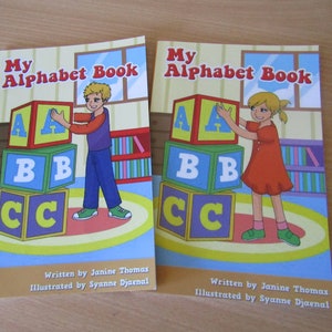 My Alphabet Personalised Kids Story Book