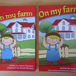 On My Farm Personalised Kids Story Book