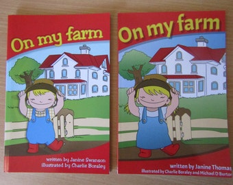 On My Farm Personalised Kids Story Book