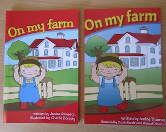 On My Farm Personalised Kids Story Book